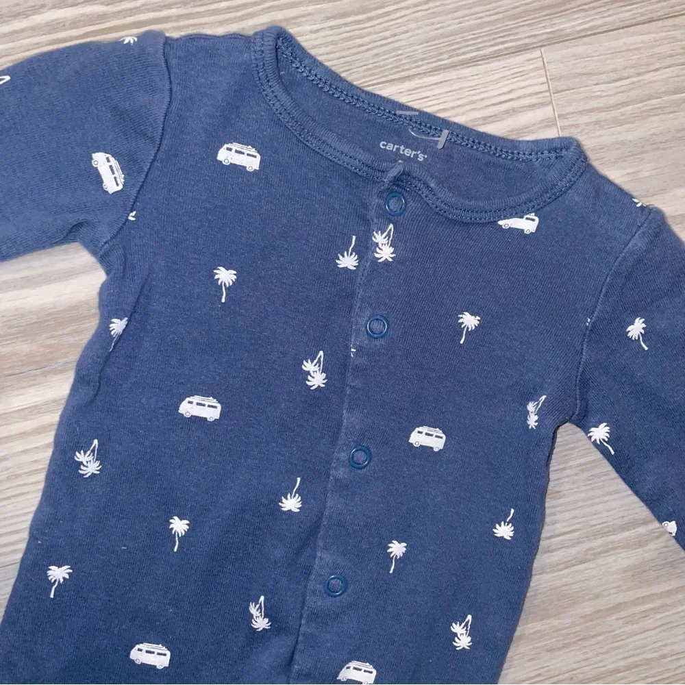 Carter’s Baby Boy Sleep and Play Sleeper Size 3 Months